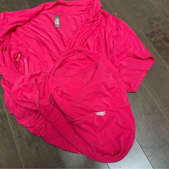 Nursing Cowl-Neck Short Sleeve Top - Picture 5 of 8